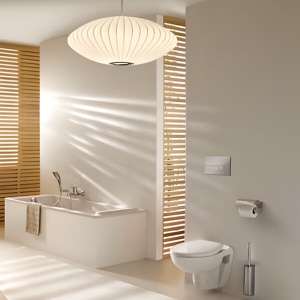 JACOB DELAFON - Baignoire bain douche Struktura + pare bain + tablier + étagère 170 x 75 - large