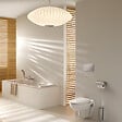 JACOB DELAFON - Baignoire bain douche Struktura + pare bain + tablier + étagère 170 x 75 - vignette