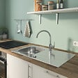 GROHE - Mitigeur d'évier START FLOW GROHE 31555001 -  monocommande - col de cygne - chrome - vignette