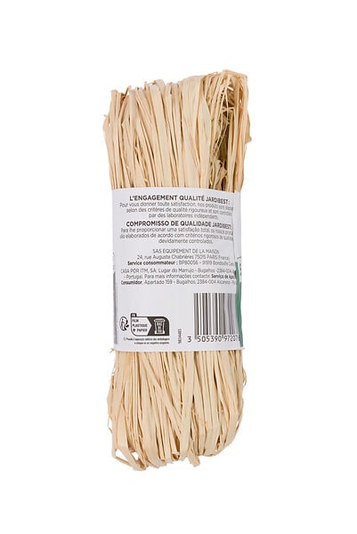 JARDIBEST - Pelote raphia - 50g - large