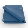 JARDIBEST - Bâche de protection - Bleu marine et vert - 5x8m - vignette