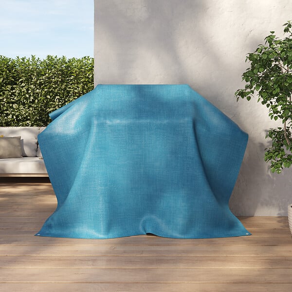 JARDIBEST - Bâche lourde - Polyéthylène - Bleu marine - 150g/m2 - 2x3m - large