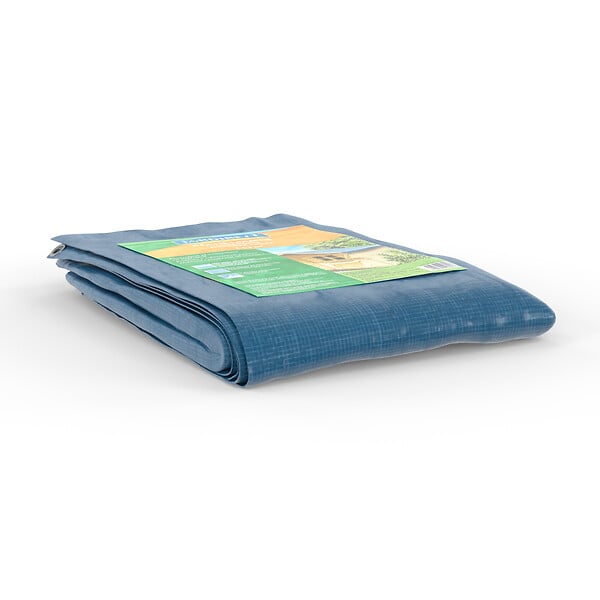 JARDIBEST - Bâche lourde - Polyéthylène - Bleu marine - 150g/m2 - 2x3m - large
