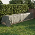JARDIBEST - Bâche à bois - Polyéthylène - Vert - 80g/m2 - 2x8m - vignette