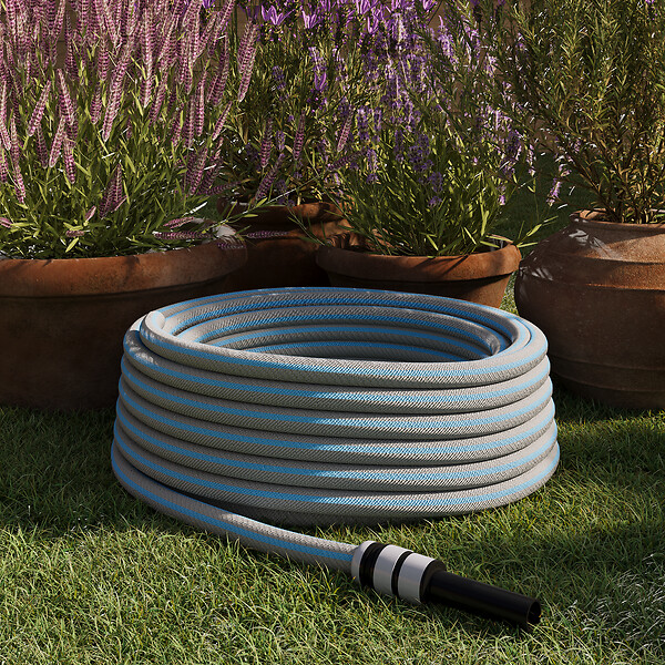 JARDIBEST - Tuyau d'arrosage NTS équipé 5 couches Jardibest 19mm par 20m - large