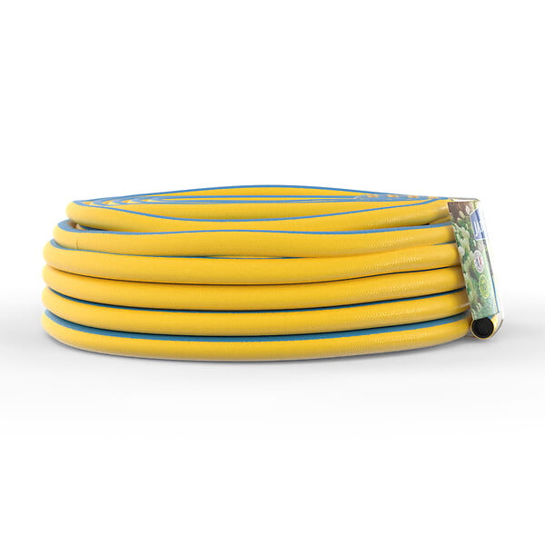 JARDIBEST - Tuyau d'arrosage 3 couches tricoté - 19mm par 50m - large