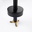 VALAZ - Robinet mitigeur baindouche sur pied CALGARY noir mat - vignette