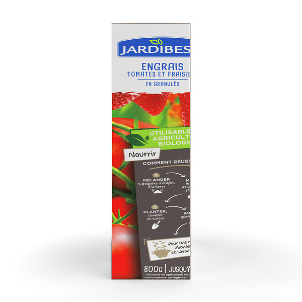 JARDIBEST - Engrais tomates et fraises - 800g - large