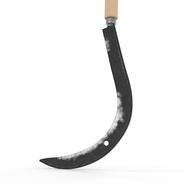 JARDIBEST - Faucille à débroussailler - 50cm - large