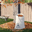 JARDIBEST - Balai à gazon fil plat - 22 dents - 150cm - vignette