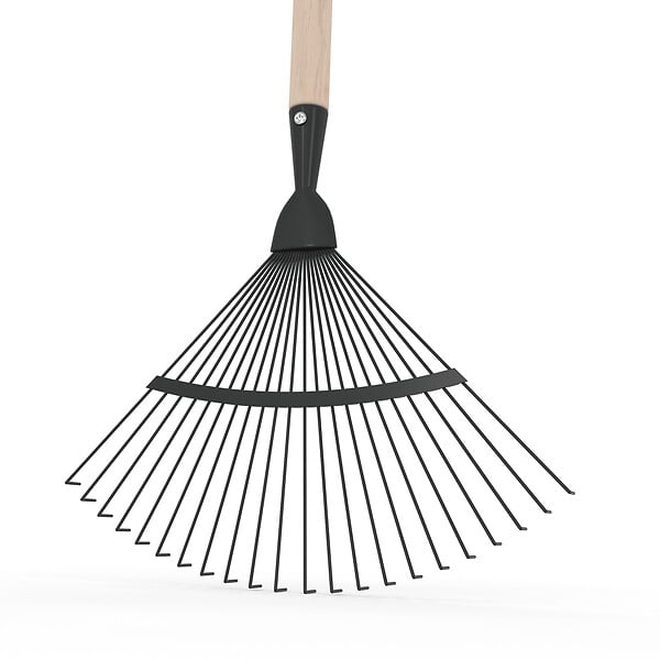 JARDIBEST - Balai fil rond - 20 dents - 150cm - large