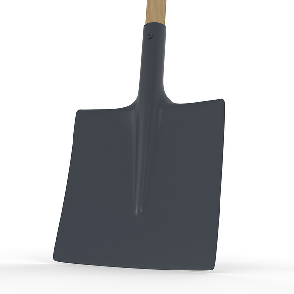 JARDIBEST - Pelle carrée - Acier trempé - 110cm - large