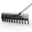 JARDIBEST - Scarificateur - Acier et bois - 32 dents - vignette