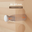 EMKE - EMKE Sèche-serviette eau chaude, Radiateur sèche-serviettes raccordement central Blanc 180x40cm 618Watts - vignette