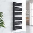 EMKE - EMKE Sèche-Serviettes Chauffage Central 1660 x 600 mm 1075W – Radiateur Salle de Bain Eau Chaude, Anthracite - vignette