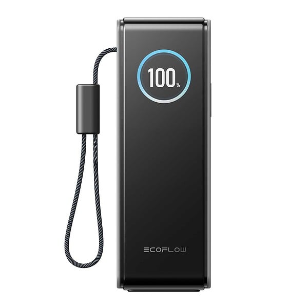 ECOFLOW - EcoFlow RAPID Power Bank 25K - 170W, câbles intégrés, écran intelligent - large