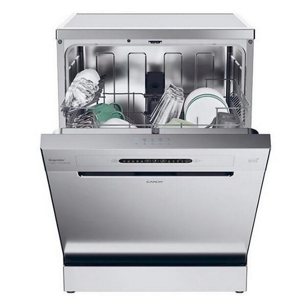 CANDY - lave-vaisselle 60cm 13 couverts 47db silver - CF3C7L0S - large