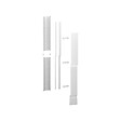 SCHNEIDER - Kit goulotte SCHNEIDER R9HKT18 18M - 2 parties - corps - capot - cloisons - capot ERDF Resi9 - vignette