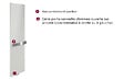THERMOR - Radiateur sèche serviettes - Toscane - Eau chaude - 742W - Blanc granit - vignette