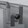 AXELAIR - Prise d’air façade inox - Ø 160 mm- réf : PAFI160 - AXELAIR VENTILATION - vignette