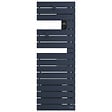 ATLANTIC - Sèche-serviettes connecté Nefertiti étroit mât droite 500W bleu profond - ATLANTIC - 850642 - vignette