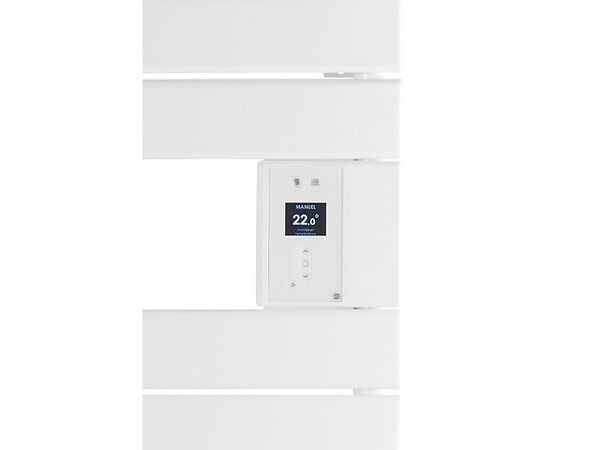 THERMOR - Radiateur sèche-serviettes électrique Riviera 2 - Sans soufflerie - 1000W - Blanc satin - large