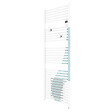 THERMOR - Sèche-serviettes connecté Riva 5 1000W Gris ardoise - THERMOR - 471629 - vignette