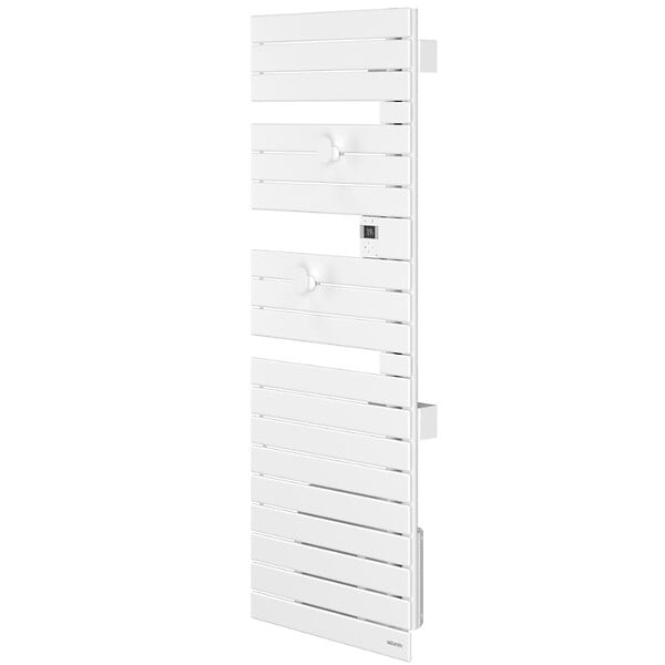 ATLANTIC - Sèche-serviettes connecté Nefertiti avec soufflerie mât à gauche 1750W blanc brillant - ATLANTIC - 850070 - large