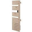 ATLANTIC - Sèche-serviettes connecté Nefertiti mât à gauche 500W beige - ATLANTIC - 850026 - vignette