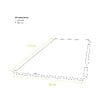 DECOCLIM - Sous-face pour cache en aluminium brun argile taille L - DECOCLIM - 23AL8003-SSF - vignette