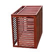 DECOCLIM - Face dos pour cache en bois taille S - DECOCLIM - DECOCLIM-BS-DOS - vignette