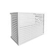 DECOCLIM - Cache clim et pompe à chaleur - Taille S - Alu - Blanc - Decoclim - vignette