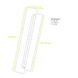 DECOCLIM - Lot de 2 joues latérales en alu blanc crème taille S - DECOCLIM - DECOCLIM-23AS9001-JLAT - vignette