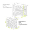DECOCLIM - Cache unité extérieure en aluminium gris terre d'ombre taille L - DECOCLIM - 23AL7022 - vignette