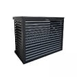 DECOCLIM - Cache unité extérieure en aluminium anthracite taille M - DECOCLIM - 23AM7016 - vignette