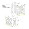 DECOCLIM - Cache unité extérieure en aluminium anthracite taille M - DECOCLIM - 23AM7016 - vignette