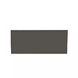 DECOCLIM - Sous-face pour cache en aluminium gris terre d'ombre taille M - DECOCLIM - 23AM7022-SSF - vignette