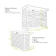 DECOCLIM - Cache unité extérieure en aluminium blanc crème taille L - DECOCLIM - 23AL9001 - vignette