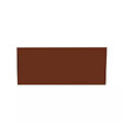 DECOCLIM - Sous-face pour cache en aluminium brun rouge taille XL - DECOCLIM - 23AXL8012-SSF - vignette