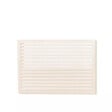 DECOCLIM - Face dos pour cache en aluminium blanc crème taille M - DECOCLIM - 23AM9001-DOS - vignette