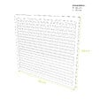 DECOCLIM - Face dos pour cache en aluminium gris poussière taille XL - DECOCLIM - 23AXL7037-DOS - vignette