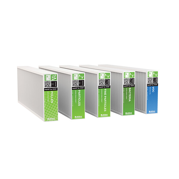 ALDES - VMC double flux Aldes avec purification d'air InspirAIR® Top 450 IHM - Classic - Connecté - 470 m3 /h - 42.6 dB - large
