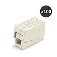 WAGO - Lot de 100 bornes pour luminaires WAGO 2,5 mm² / 2 rigides - 1 souple / 105°C / Blanc - vignette
