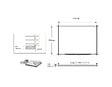 ALTANKA - Abri de jardin en bois - 15.2m2 - 3.9x3.9m - Traité - Ep. 34mm - Couleur: marron - DOM563 - vignette