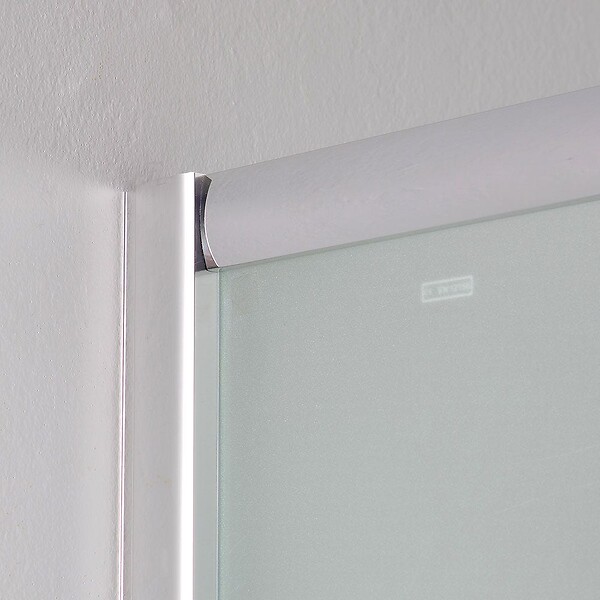 KIAMAMI VALENTINA - Cabine De Douche Verre Dépoli 6 Mm Carré 70X70 Coulissante | Giada - large