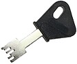 MOTTURA - Cylindre double pompe pour serrure 448 50 droite - MOTTURA - 91295D500 - vignette