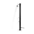 KZ GARDEN - Douche Solaire Extérieure 20L Hauteur 217cm 3.5Bar Ø 15cm Noir Pommeau et Mitigeur Chromés Douche de Jardin Piscine Plage KZ - vignette