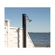 KZ GARDEN - Douche Solaire Extérieure 20L Hauteur 217cm 3.5Bar Ø 15cm Noir Pommeau et Mitigeur Chromés Douche de Jardin Piscine Plage KZ - vignette