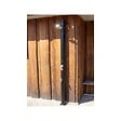 KZ GARDEN - Douche Solaire Extérieure 20L Hauteur 217cm 3.5Bar Ø 15cm Noir Pommeau et Mitigeur Chromés Douche de Jardin Piscine Plage KZ - vignette