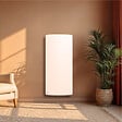 BESTHERM - Radiateur électrique fixe à inertie sèche céramique - BESTHERM - ARIA 2000W  - vertical blanc - vignette